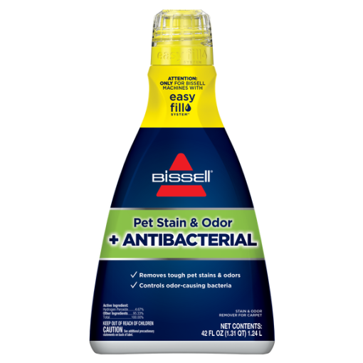 PET Stain& Odor +                Antibacterial Carpet Formula (40 oz.)-discontinued bissell parts