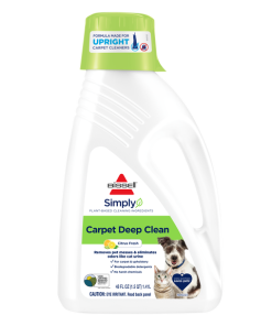 SimplyCarpet Deep Clean for                Upright Carpet Cleaners (48 oz.)-replacement foot window for bissell 2252 foot window