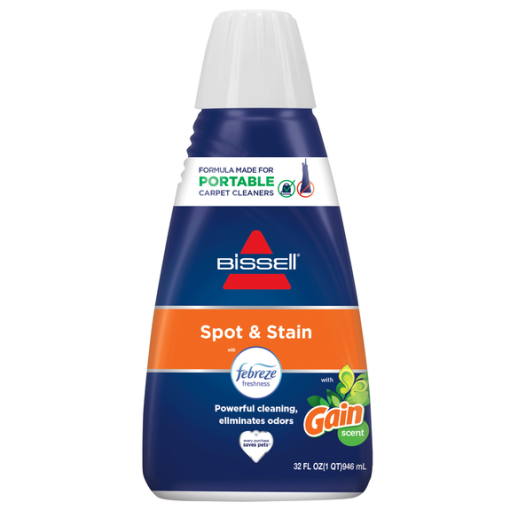 Spot & Stainwith Febreze with                Original Gain Scent Formula (32 oz.)-bissell symphony vacuum and steam mop
